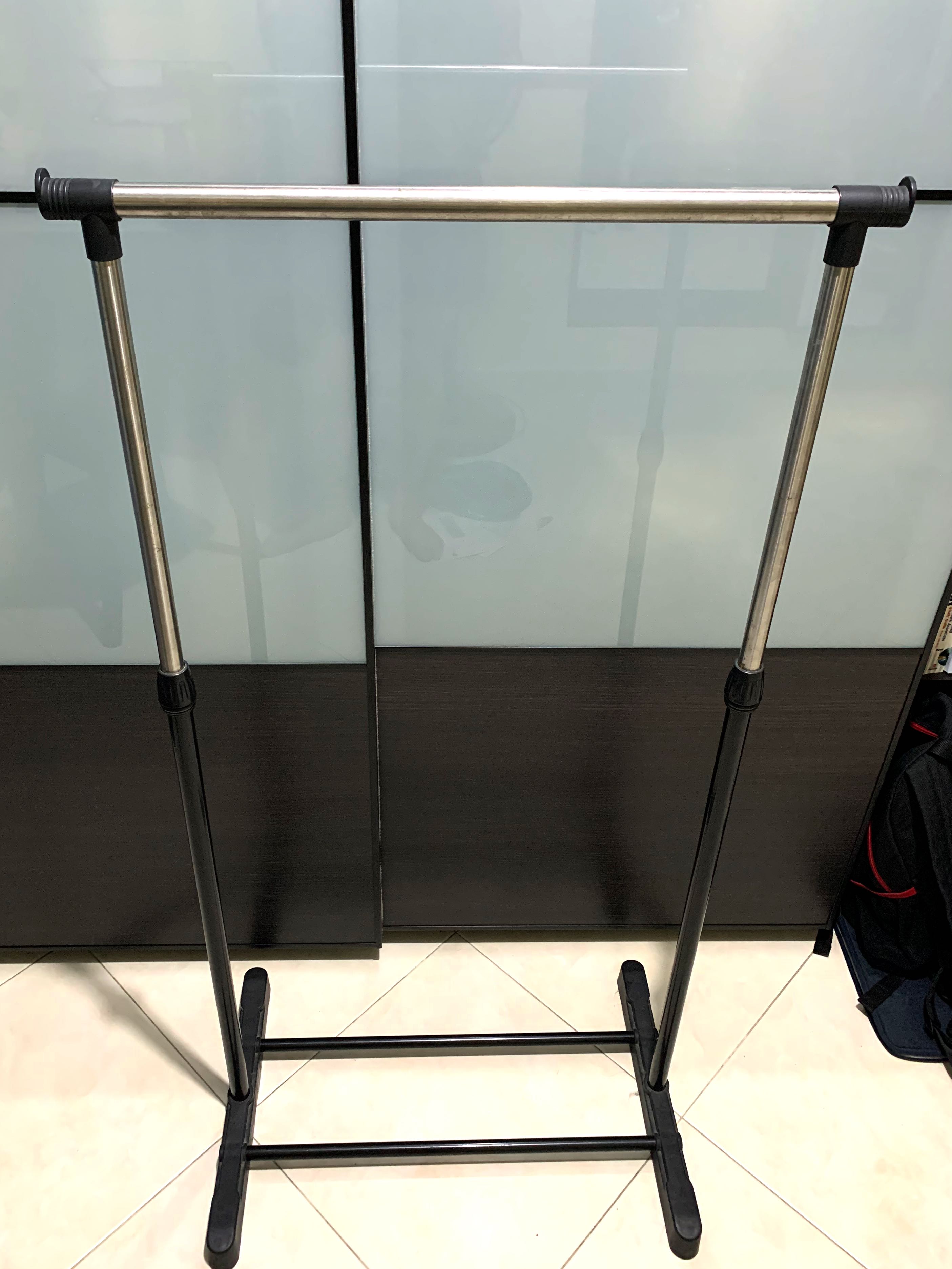 Wheeled Clothing Rack (65cm), Furniture & Home Living, Furniture