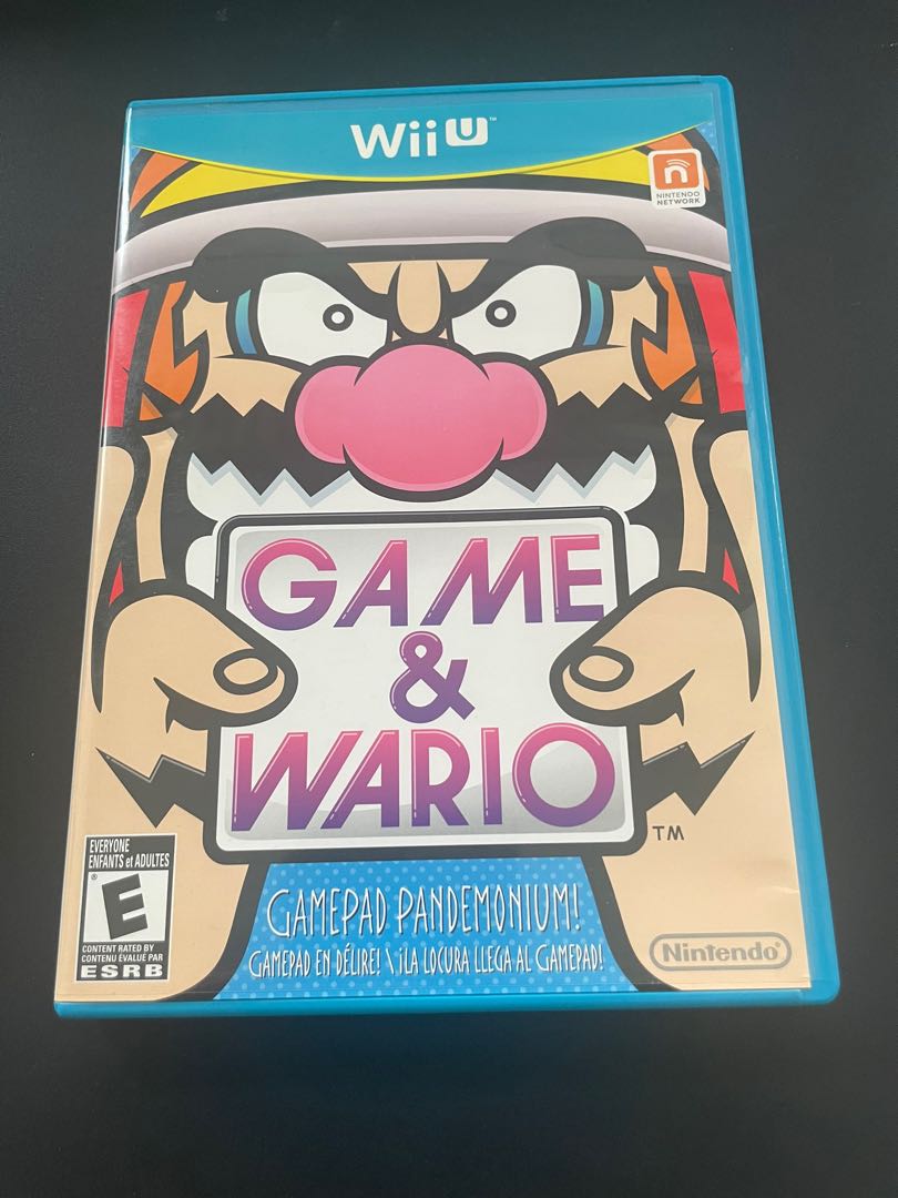 WiiU Wario & Game, Video Gaming, Video Games, Nintendo on Carousell