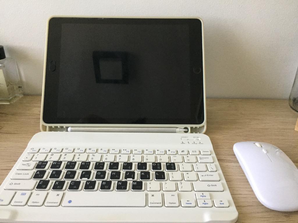 Wireless Bluetooth Keyboard and Mouse Set (Category: Computer Keyboard) located in Pasig City. Submitted by ulit.ulitph (Listing ID 1150624799, Image 1). Description: Wireless Bluetooth Keyboard Mouse Set ✨ Goojodoq ✨ Keyboard: Compatible with Apple, Windows, Android (Just use the QWE keys to set the pairing mode) ✨ Mouse: Pairs through USB or Bluetooth ✨ Keyboard and Mouse: Rechargeable ✨ Korean keyboard stickers may be removed ✨ Keyboard attach