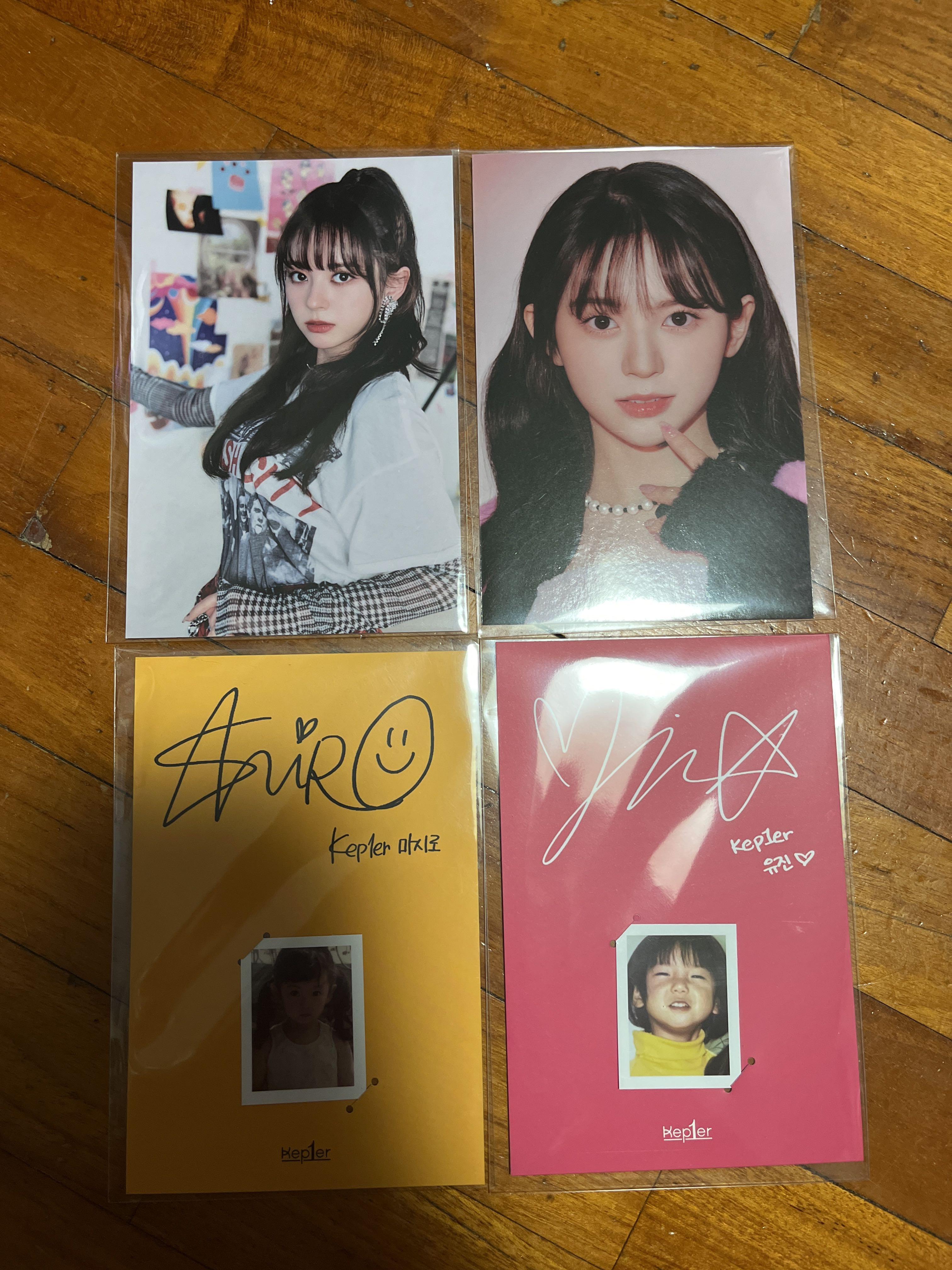 ひかる❤️ヒカル ポストカード3点+ベイビーカード kep1er ヒカル すぼめる