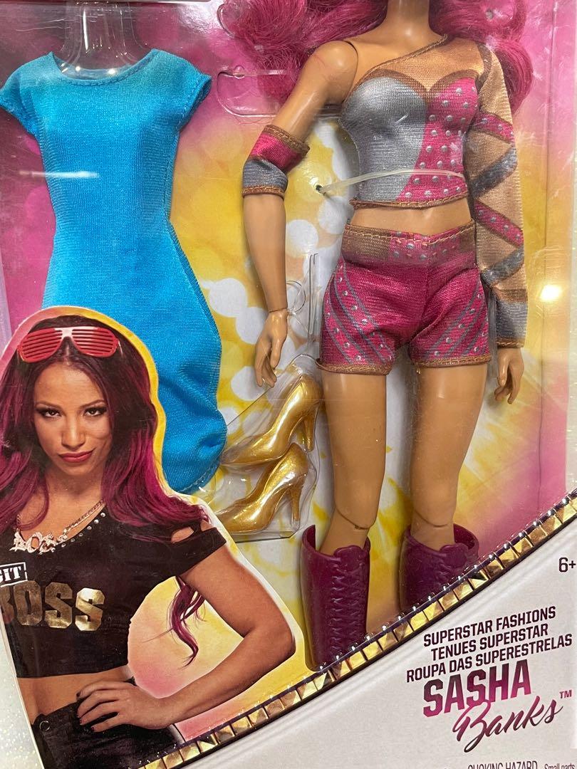 Sasha banks discount barbie doll