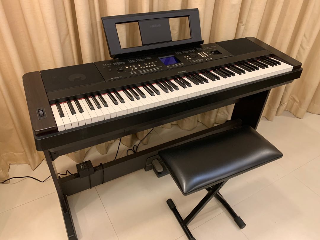 Yamaha DGX 650 Digital Piano Hobbies Toys Music Media