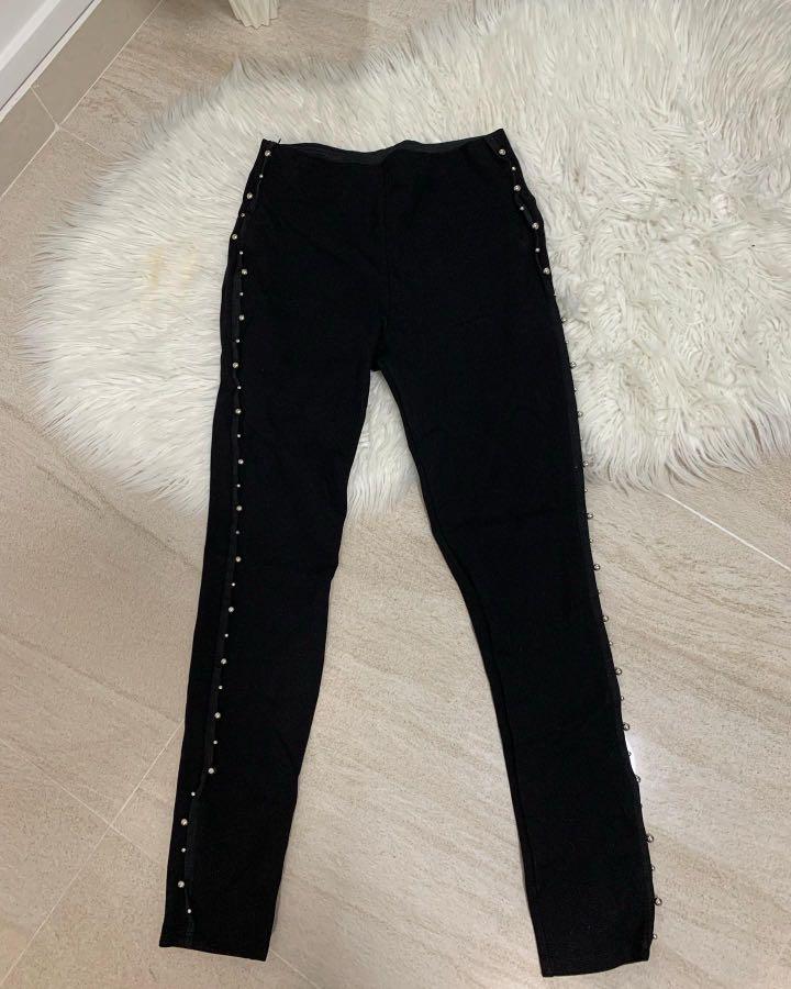 Studded leggings zara on sale