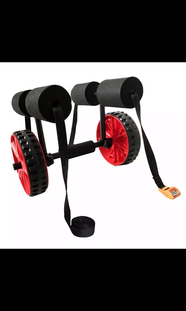 175LBS Kayak Cart Boat Carrier with Adjustable Width Axle for Carring