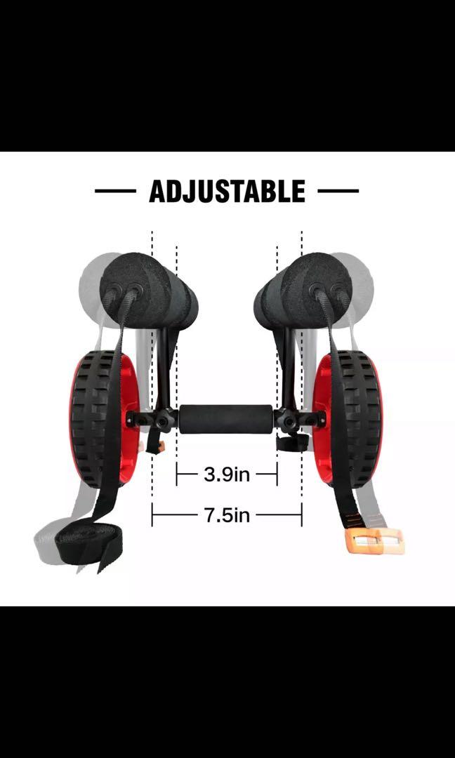 175LBS Kayak Cart Boat Carrier with Adjustable Width Axle for Carring