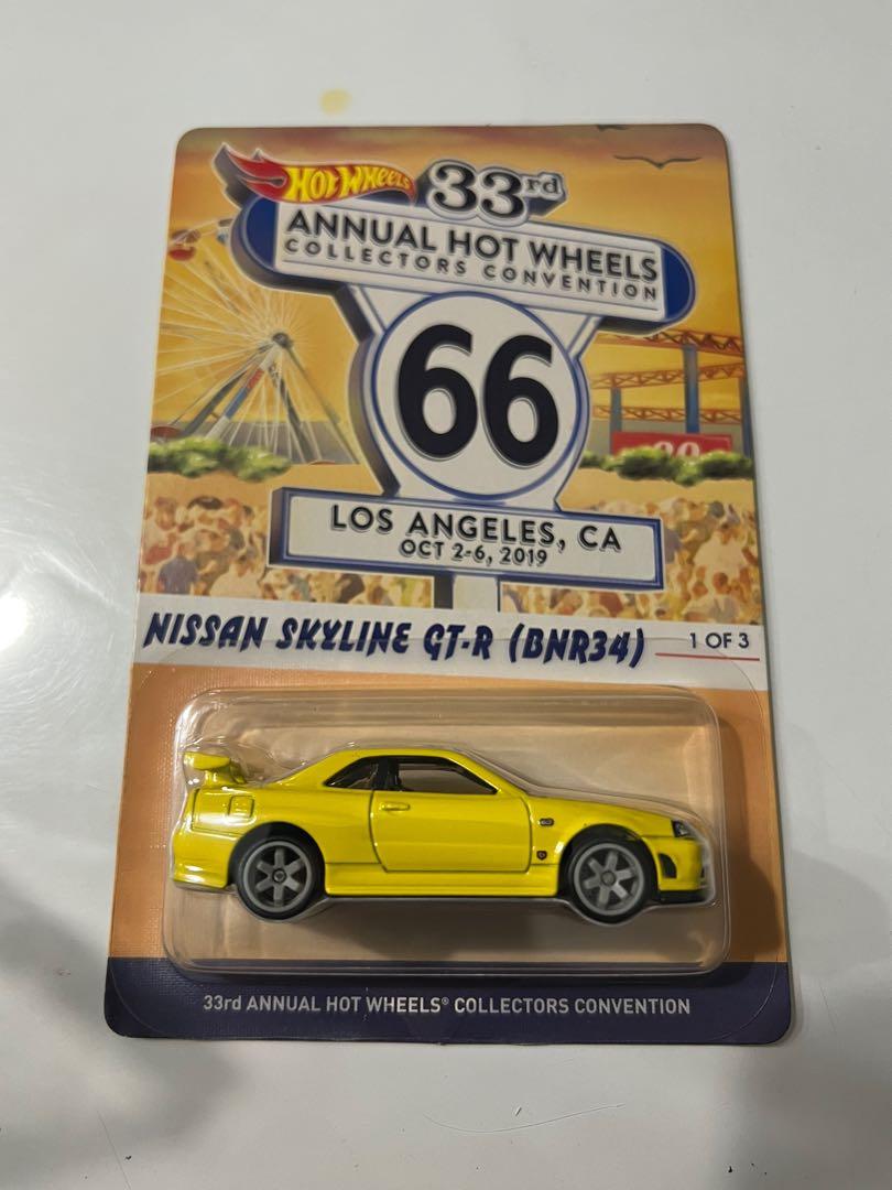 3636 Hot Wheels 33rd Annual Collectors Convention Nissan Skyline GT R BNR34 Hobbies Toys Toys Games on Carousell