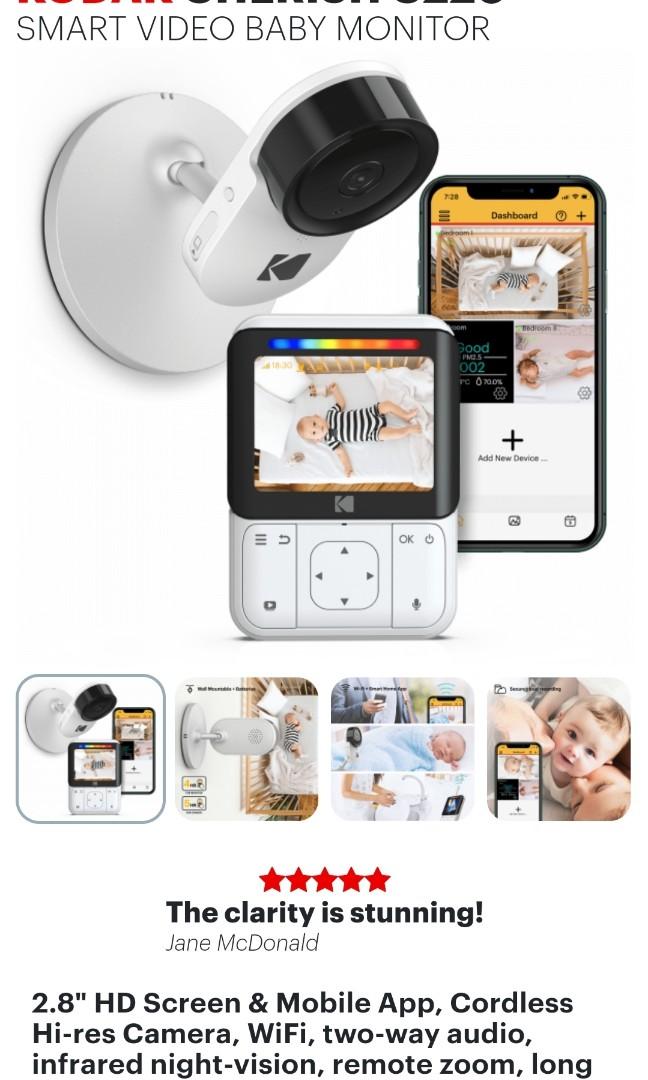 KODAK Cherish C220 Video Baby Monitor Babies Kids Baby
