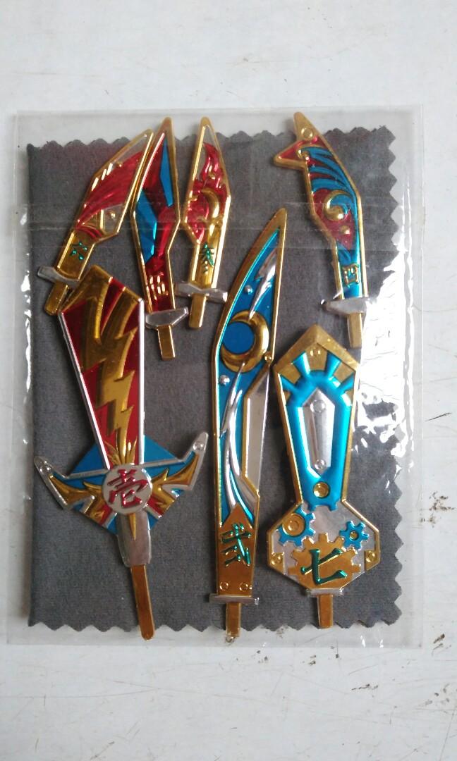 武神輝羅鋼超機動大將軍天空鳳凰翼刀霸大將軍七劍結晶輝羅鋼