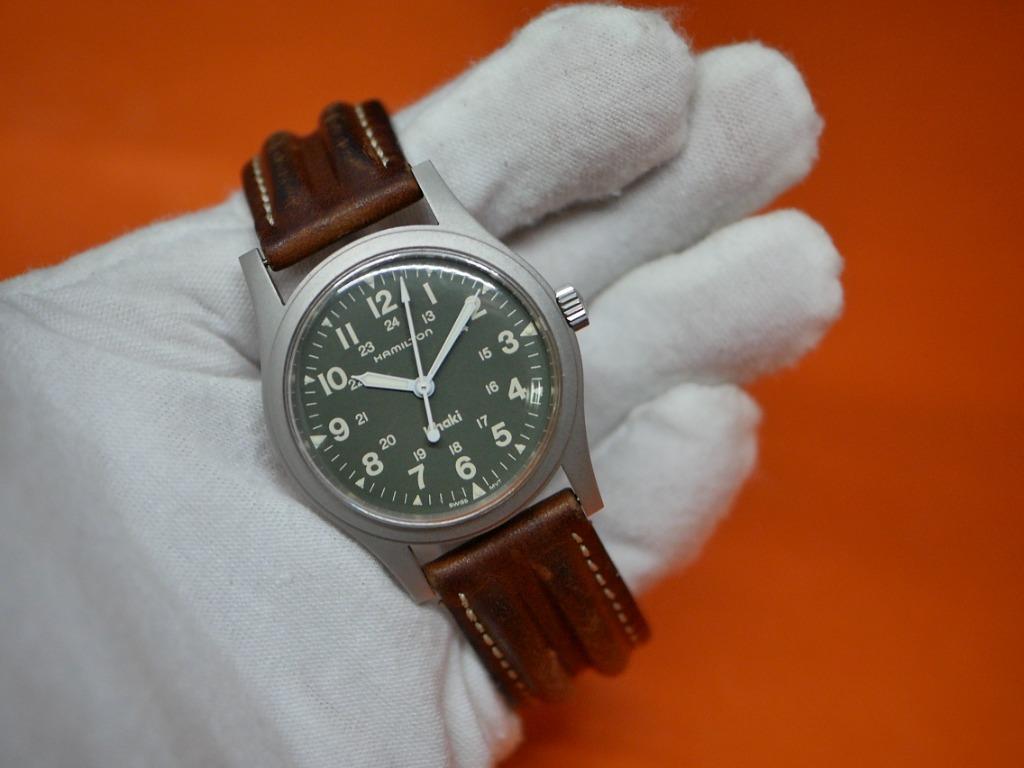 CHEAPEST Hamilton Khaki Mechanical Green Dial Luxury Watches