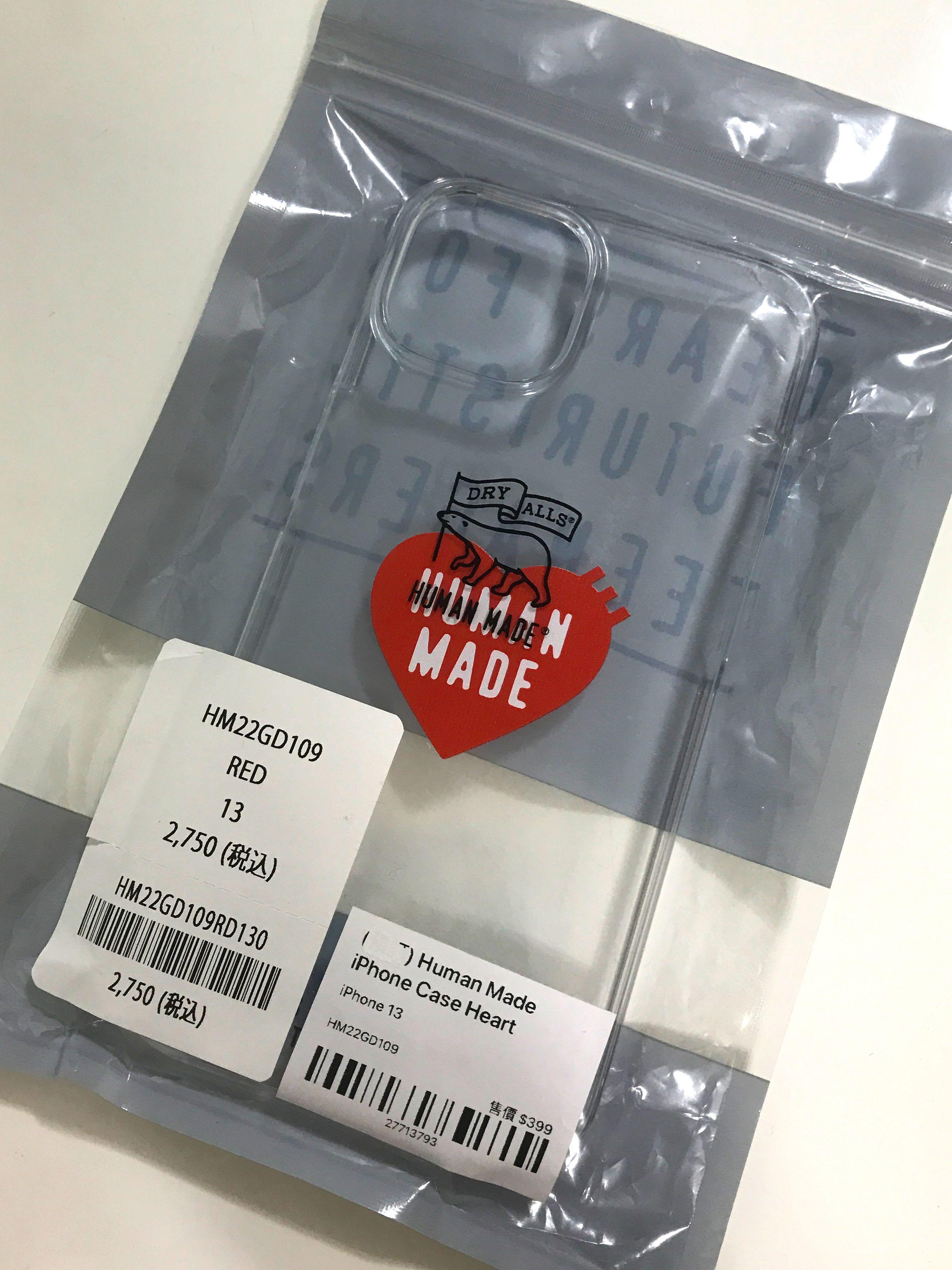 全新New! Human Made Red Heart iPhone 13 Case, 手提電話, 電話及其他