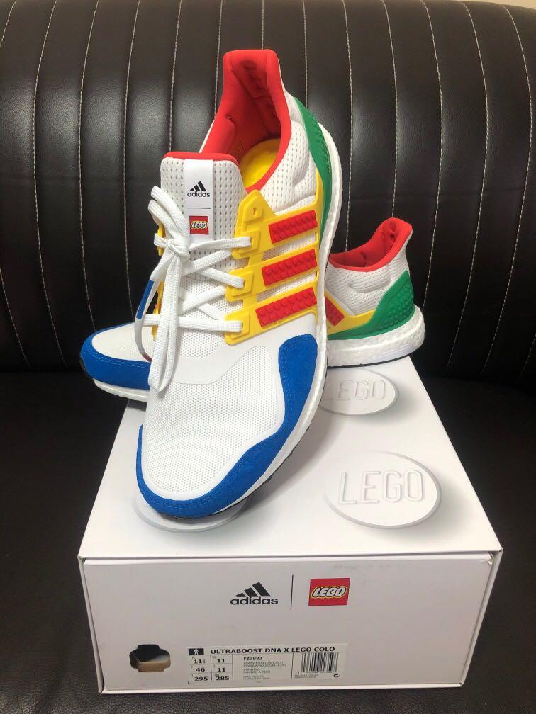 Lego x Adidas Ultra Boost DNA Color Pack - Multi US 11.5, Men's Fashion,  Footwear, Sneakers on Carousell