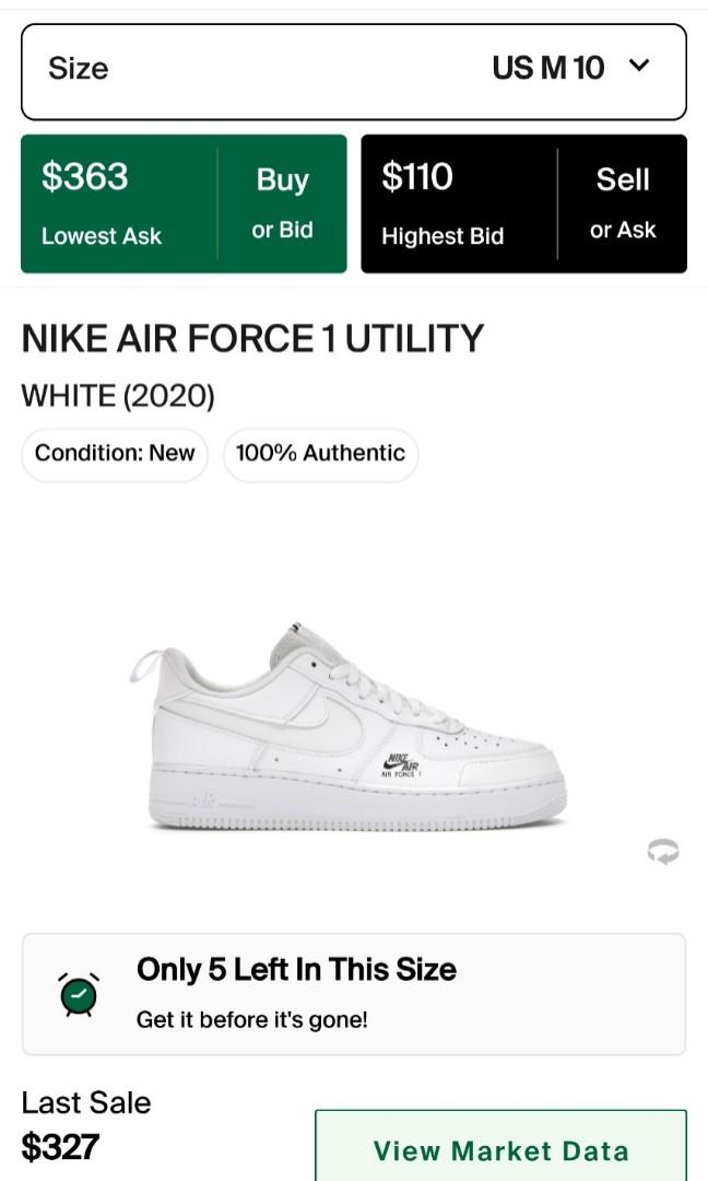air force 1 utility white 2020
