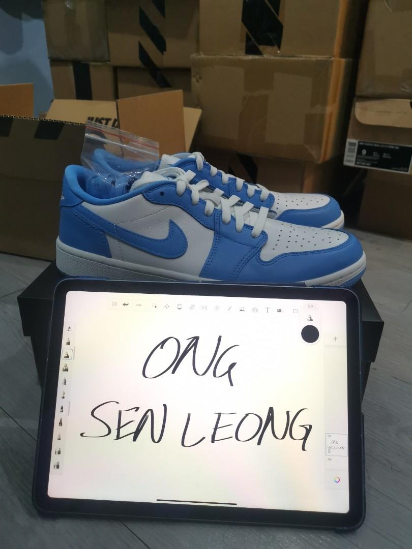 Air Jordan 1 Low G - UNC - AJ 1 Low G 