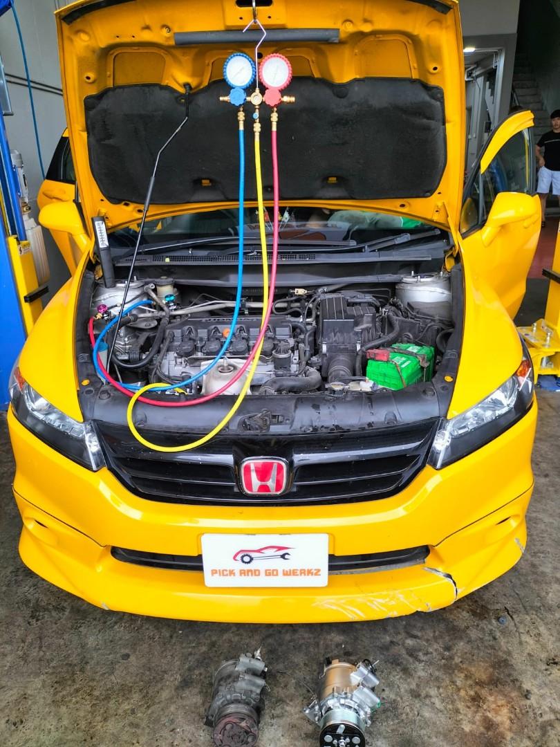 Aircon Compressor Replacement, Car Accessories, Car