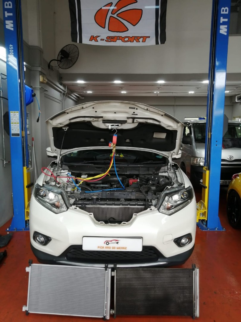Aircon Condenser Replacement, Car Accessories, Car & Services