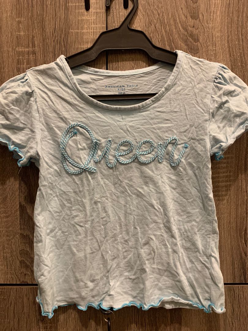 american eagle queen shirt
