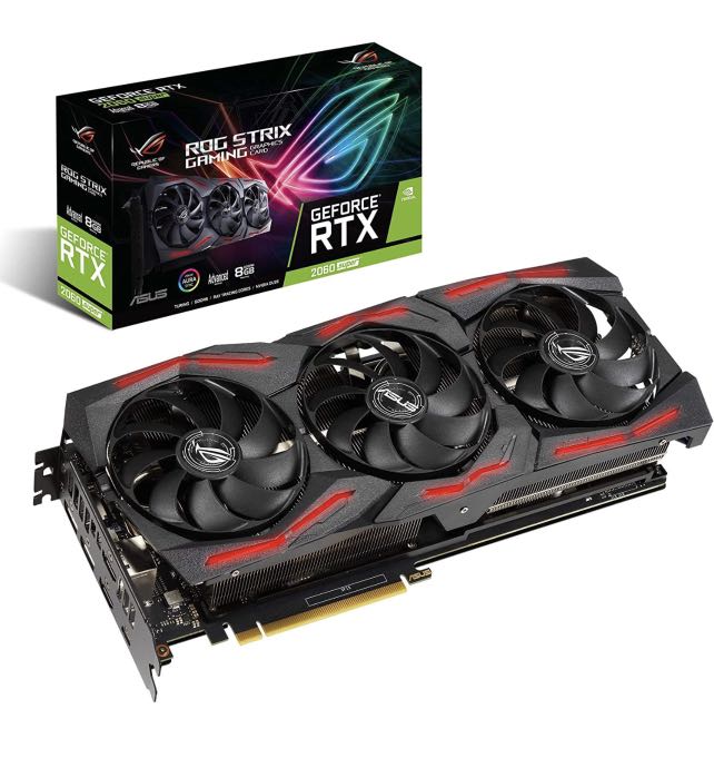 ASUS ROG Strix GeForce RTX 2060 Super Advanced Overclocked EVO 8G GDDR6 ...