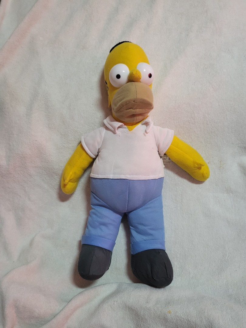 Homer simpson plush toy store