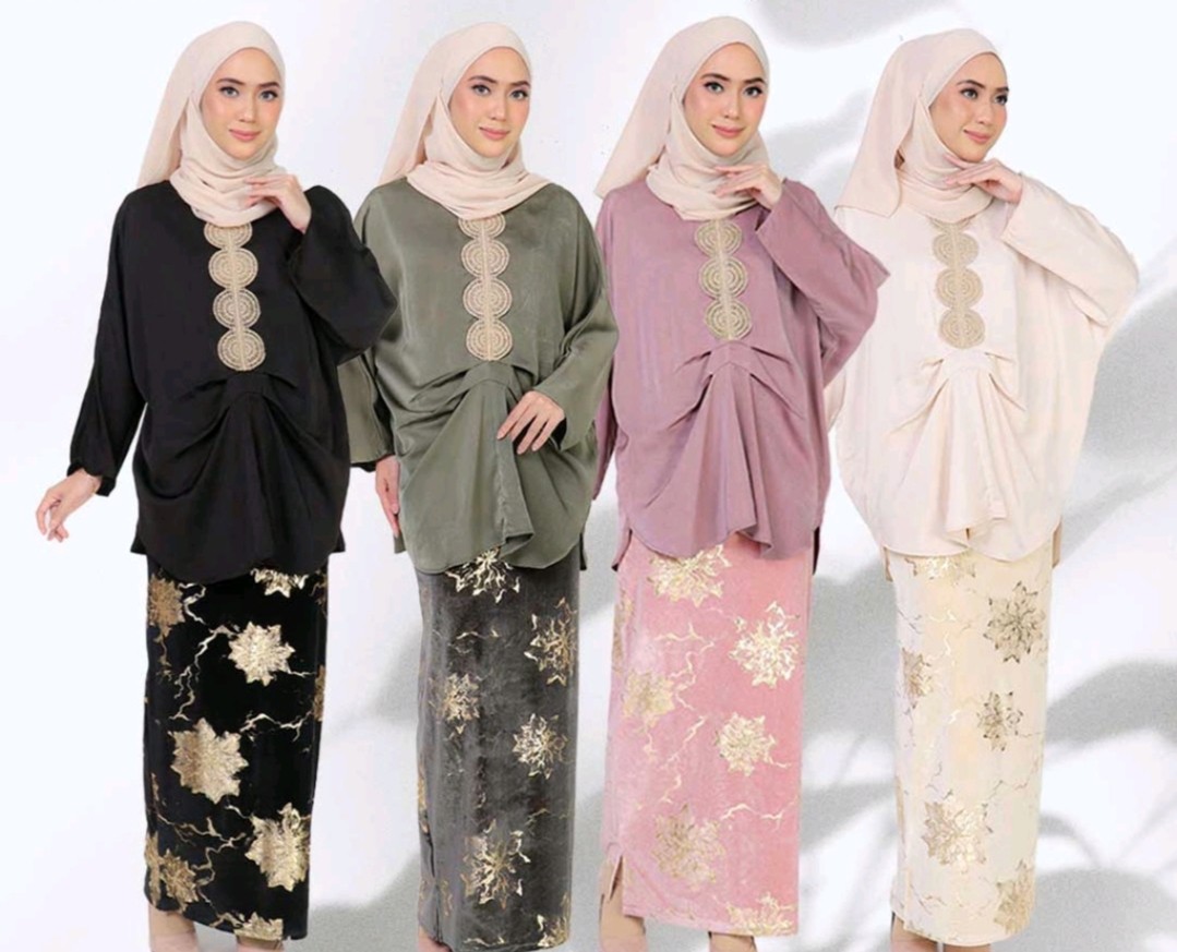 Baju kurung, Women's Fashion, Muslimah Fashion, Baju Kurung & sets on ...