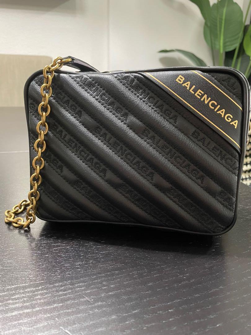 BALENCIAGA BLANKET REPORTER XS CAMERA BAG
