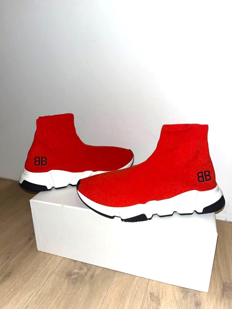 Balenciaga Speed Knit Trainers EUR 40 Men s Fashion Footwear