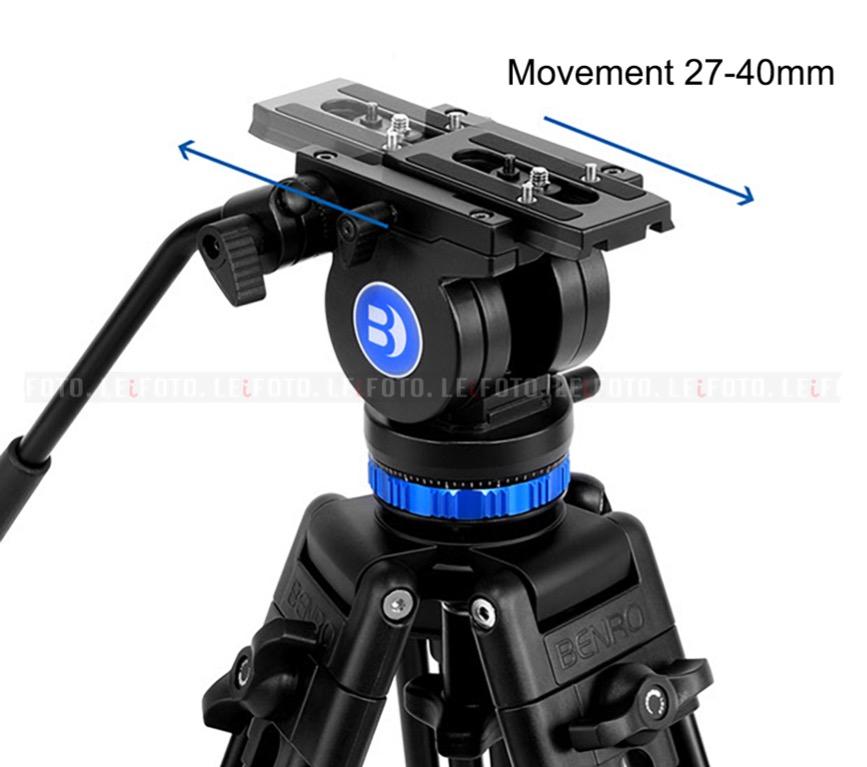 Benro KH26P Video Tripod With Head 185cm,Video Tripod, Photography ...