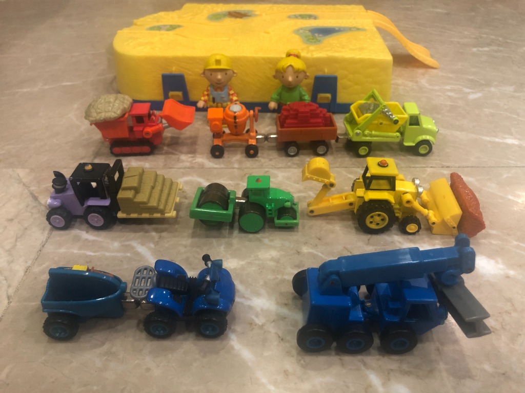 Bob the Builder Die-Cast Set (with magnets), Hobbies & Toys, Toys ...