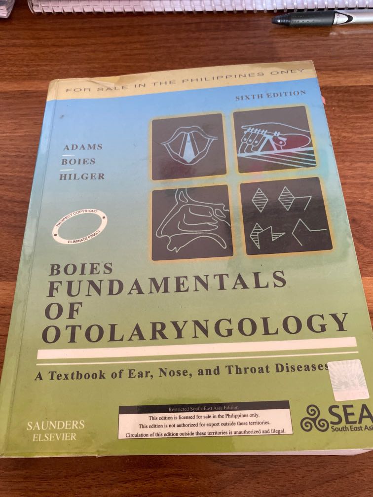 Boies Fundamentals of Otolaryngology 6e Hobbies Toys Books Boies Fundamentals of Otolaryngology 6e Hobbies Toys Books