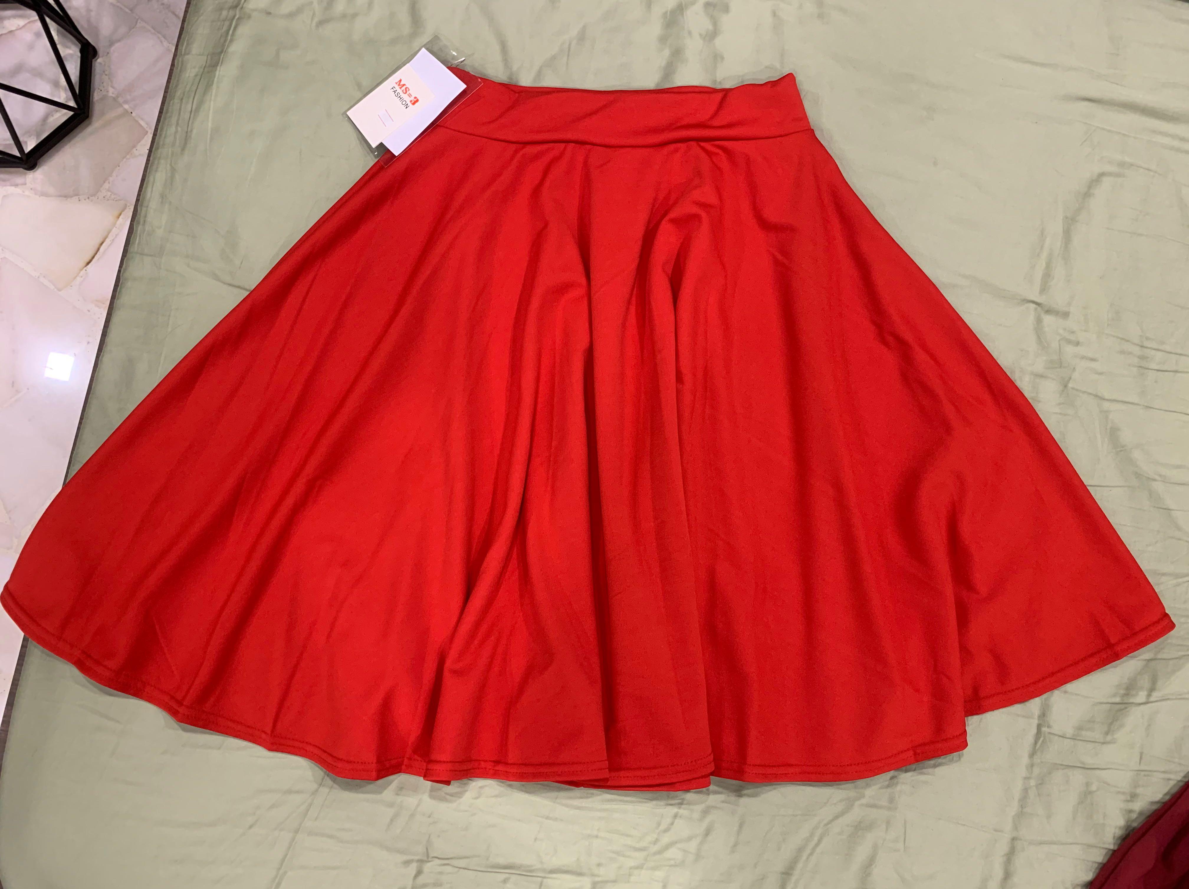 Flared rubber skirt top