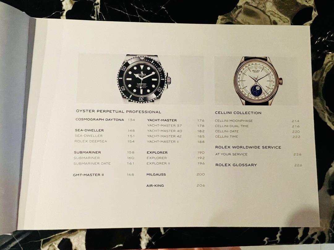 Brand new Rolex Catalog book 20202021, Men's Fashion, Watches