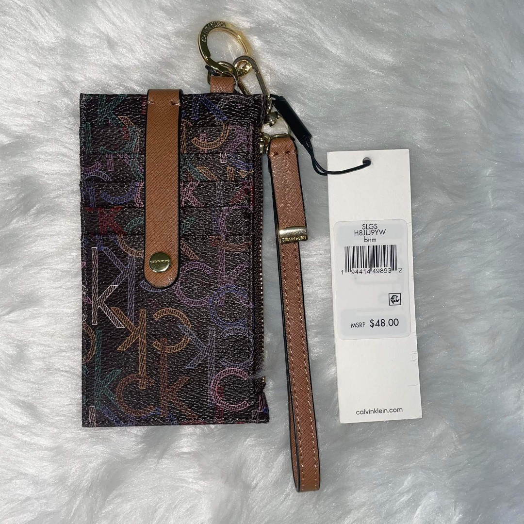 Calvin Klein Card Holder, Women's Fashion, Bags & Wallets, Wallets