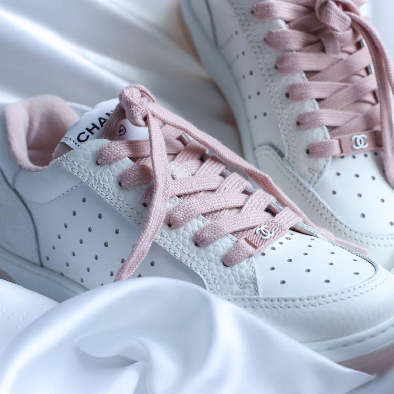 Chanel sneaker 22P pink, Luxury, Sneakers & Footwear on Carousell
