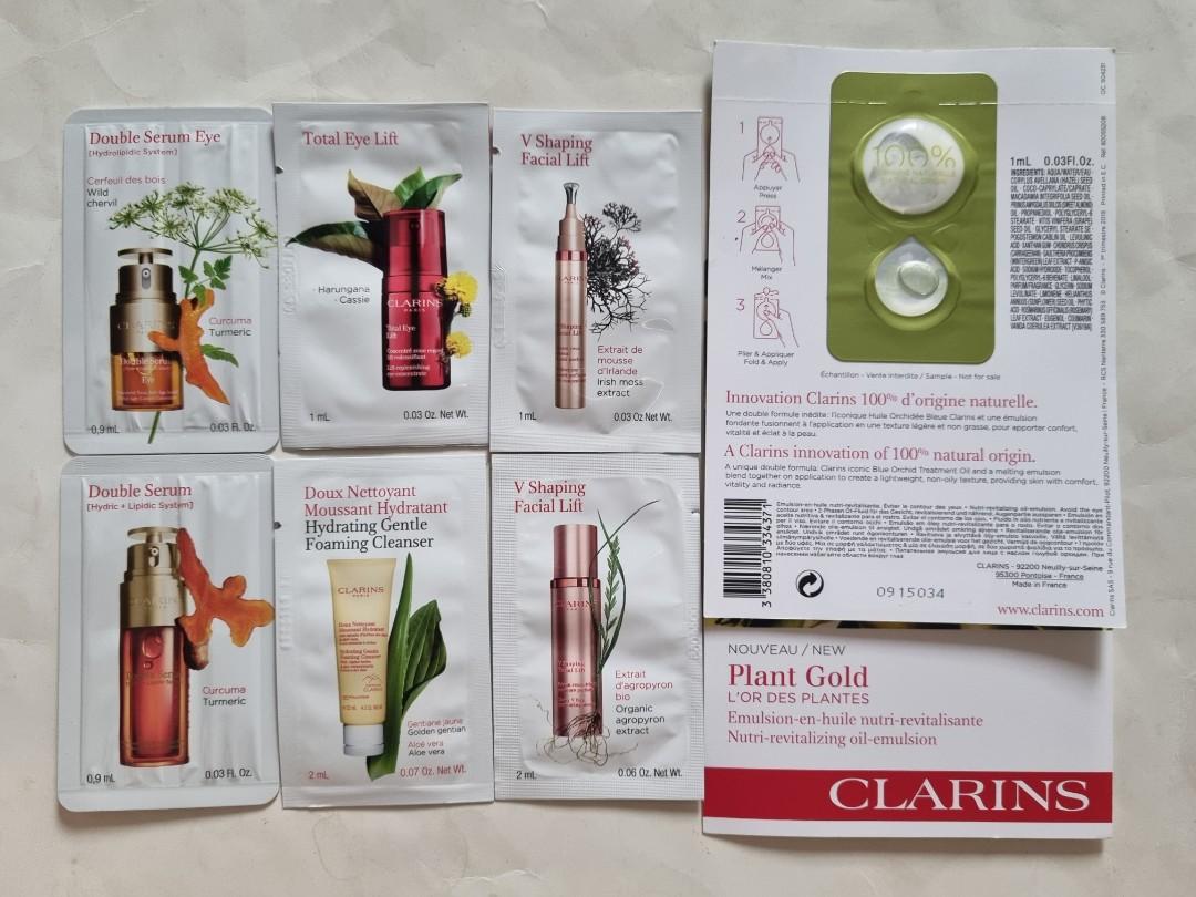Clarins Double Serum Eye,total lift eye,V Shaping Facial Lift eye