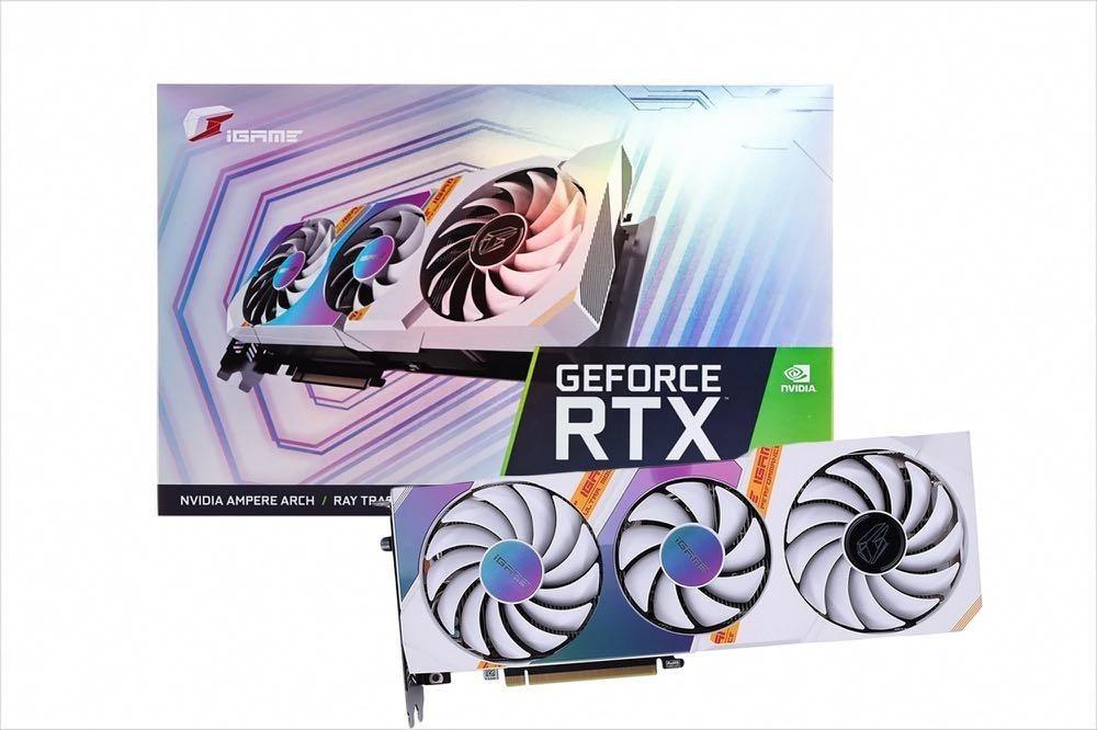 COLORFUL IGAME GEFORCE RTX 3060 ULTRA W OC 12G L-V DDR6X-WHITE EDITION (LHR)