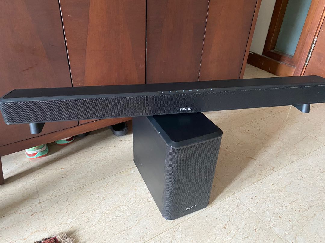 Denon soundbar with subwoofer, Audio, Soundbars, Speakers & Amplifiers