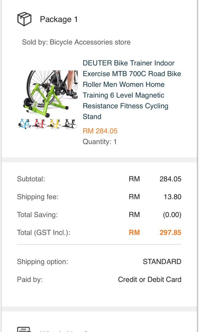 Deuter MT 04 Bike Trainer, Sports Equipment, Bicycles & Parts