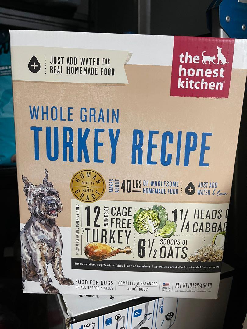 Dog food Honest kitchen dehydrated homemade whole grain turkey keen Pet Supplies Pet Food on Carousell