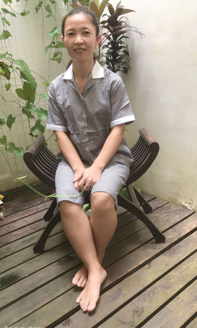 Domestic helper uniform, Women's Fashion, Dresses & Sets, Dresses on ...