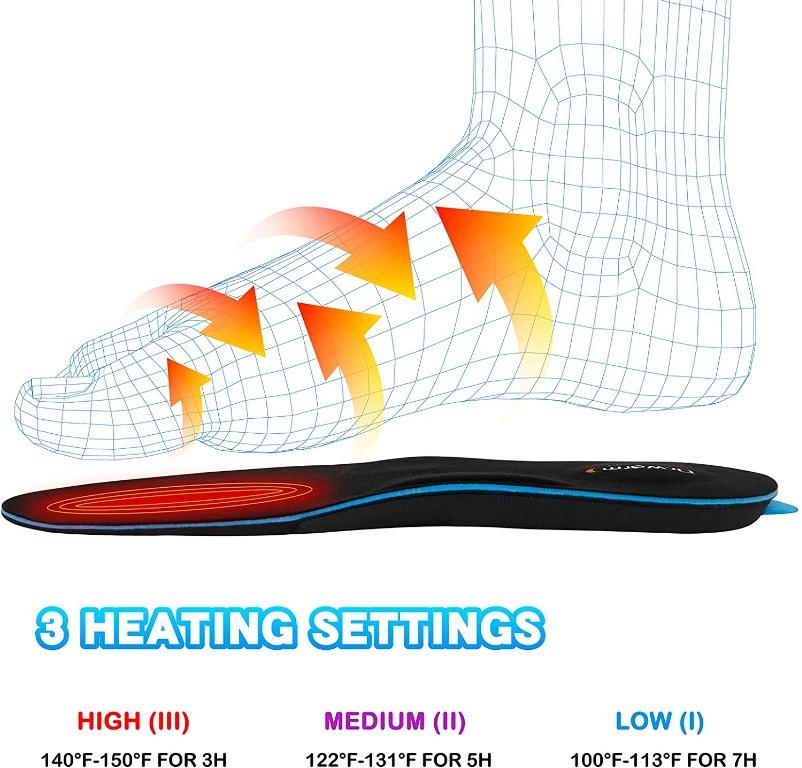 Rechargeable insoles on sale
