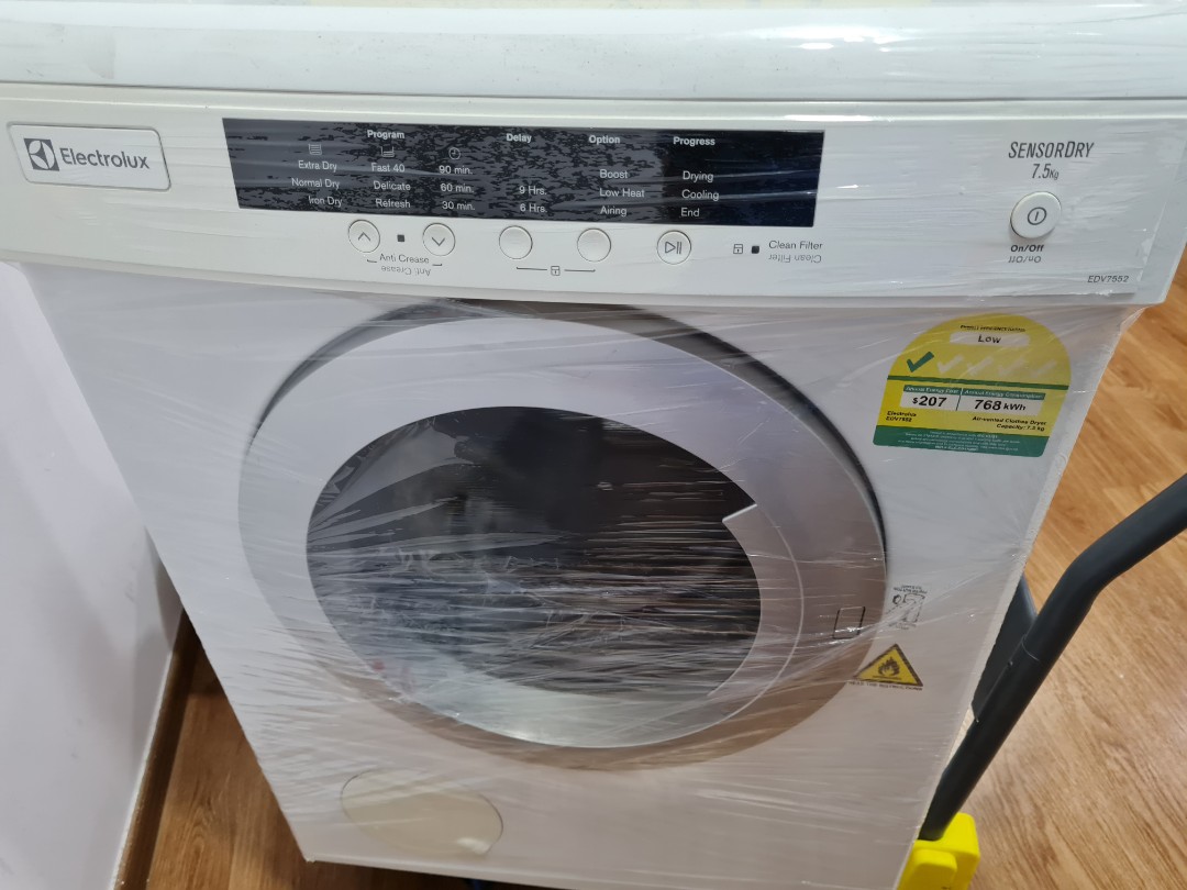 Electrolux clothes dryer 7.5kg., TV & Home Appliances, Washing Machines and Dryers on Carousell