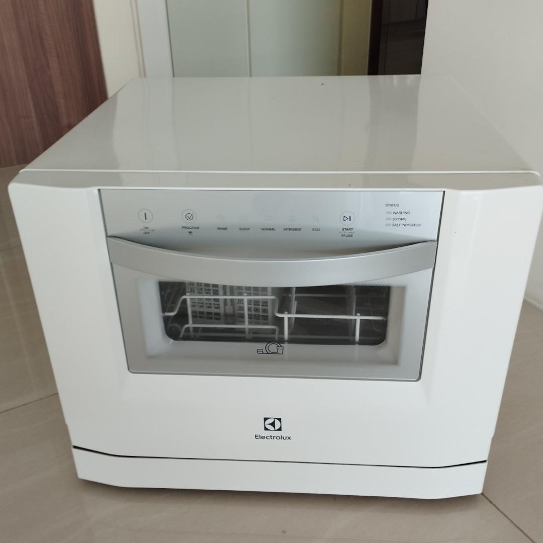 Electrolux table top dishwasher, TV & Home Appliances, Kitchen