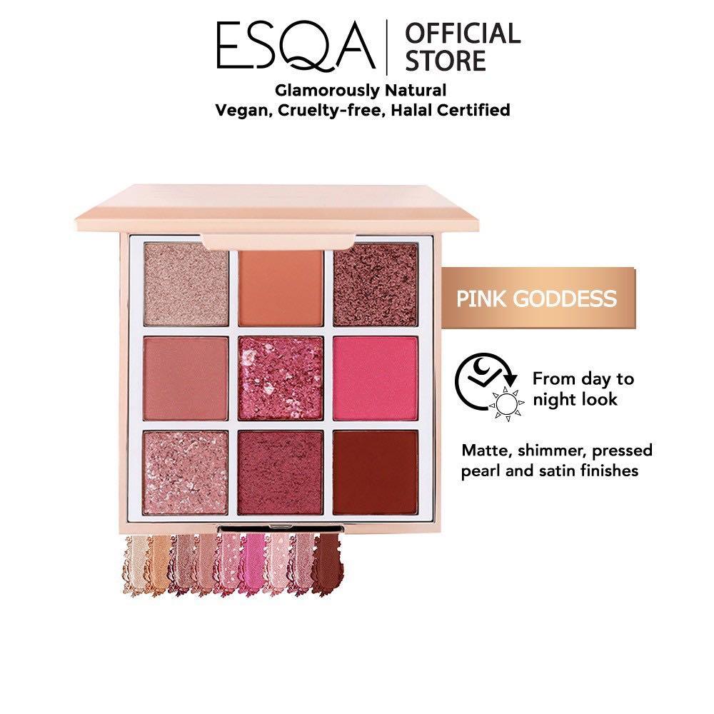 ESQA Goddess Eyeshadow Palette, Beauty & Personal Care, Face, Makeup on