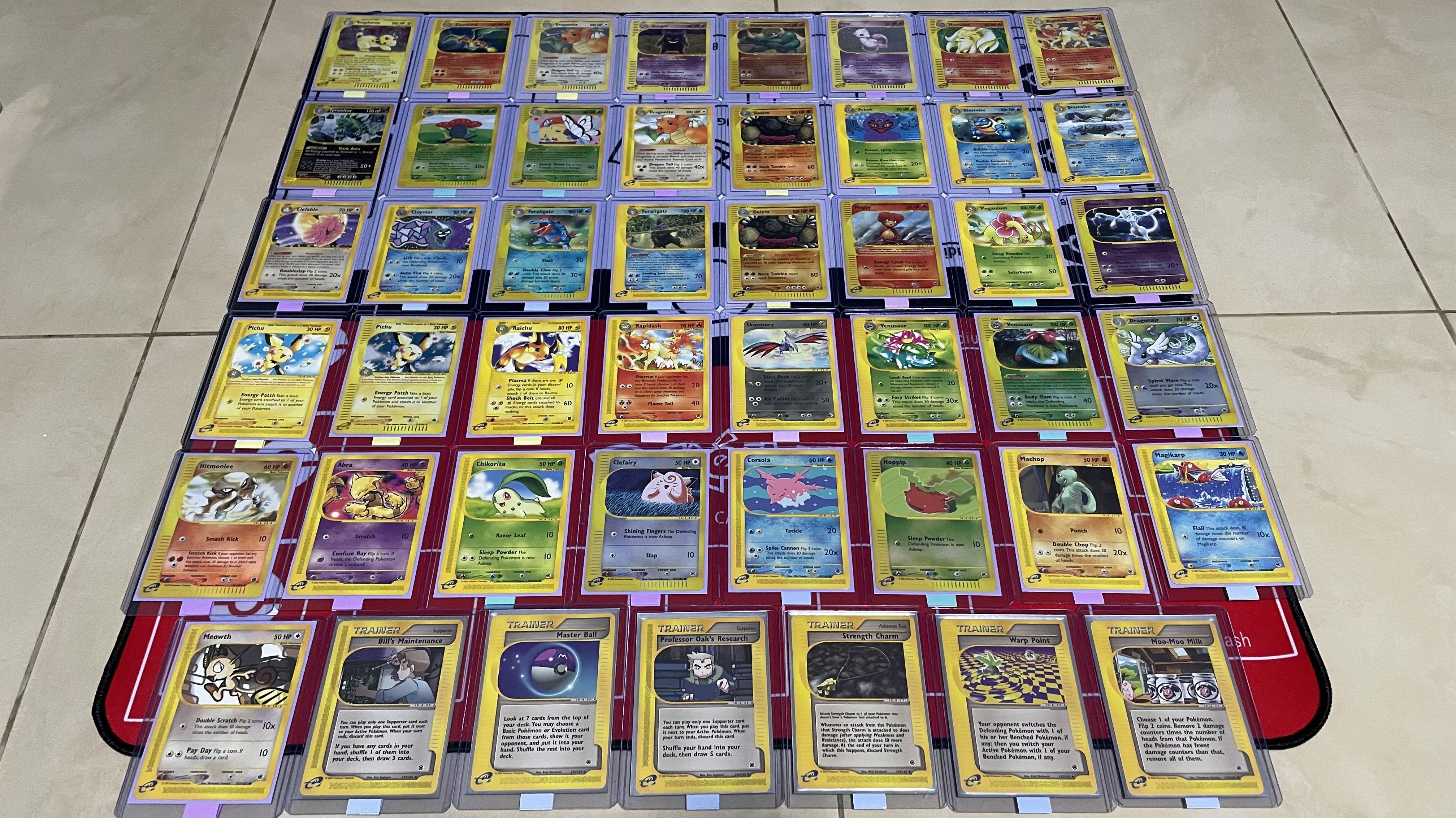 expedition pokemon card list Expedition series Pokemon card #Pokémon card #vintage collection #legendary  collection, Toys & Collectibles, Trading Cards, Raw Singles on Carousell