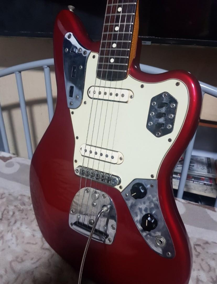 Fender Jaguar mim, Hobbies & Toys, Music & Media, Musical Instruments