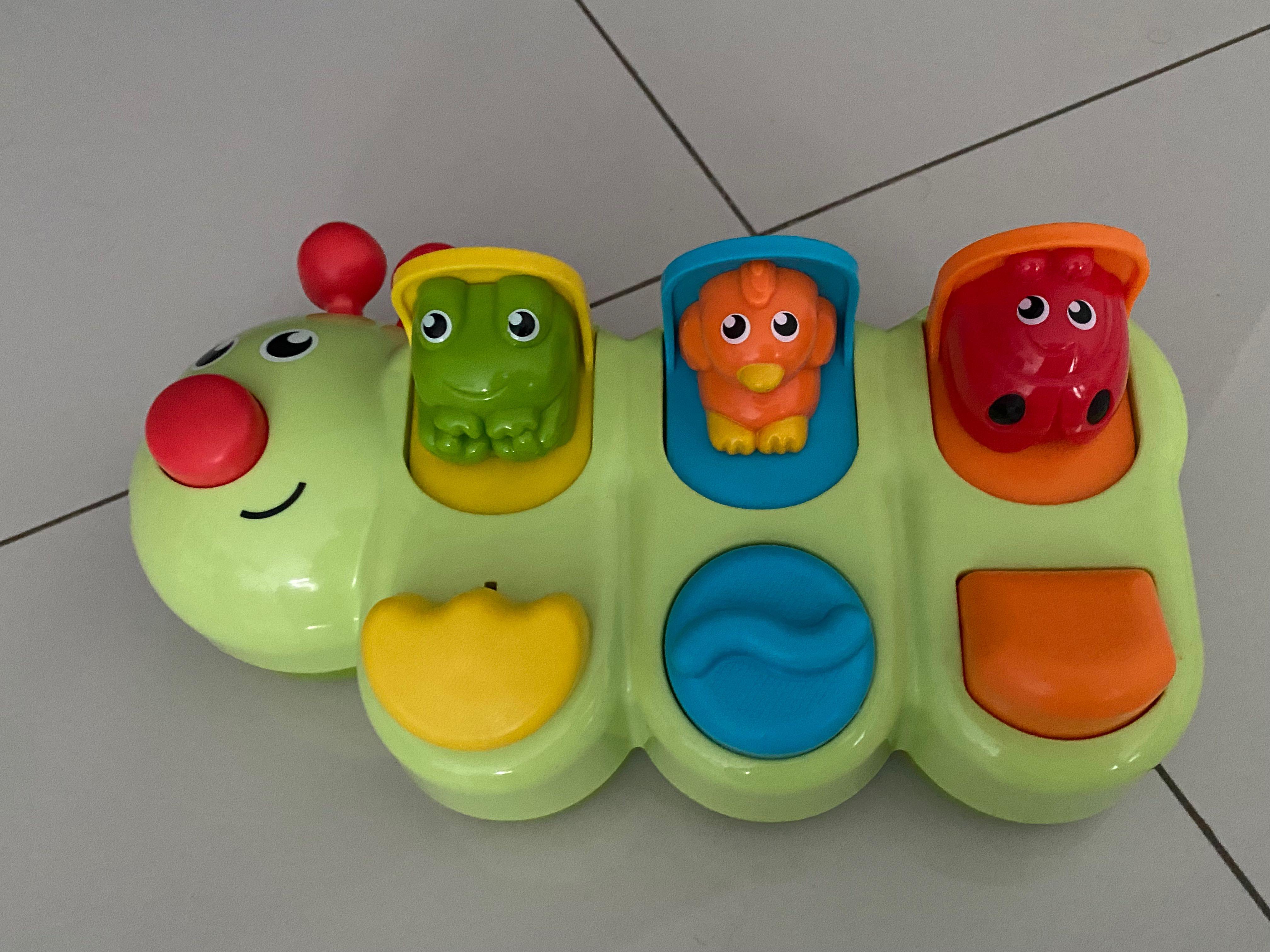 Fisher Price caterpillar peek a boo toy, Babies & Kids, Infant Playtime