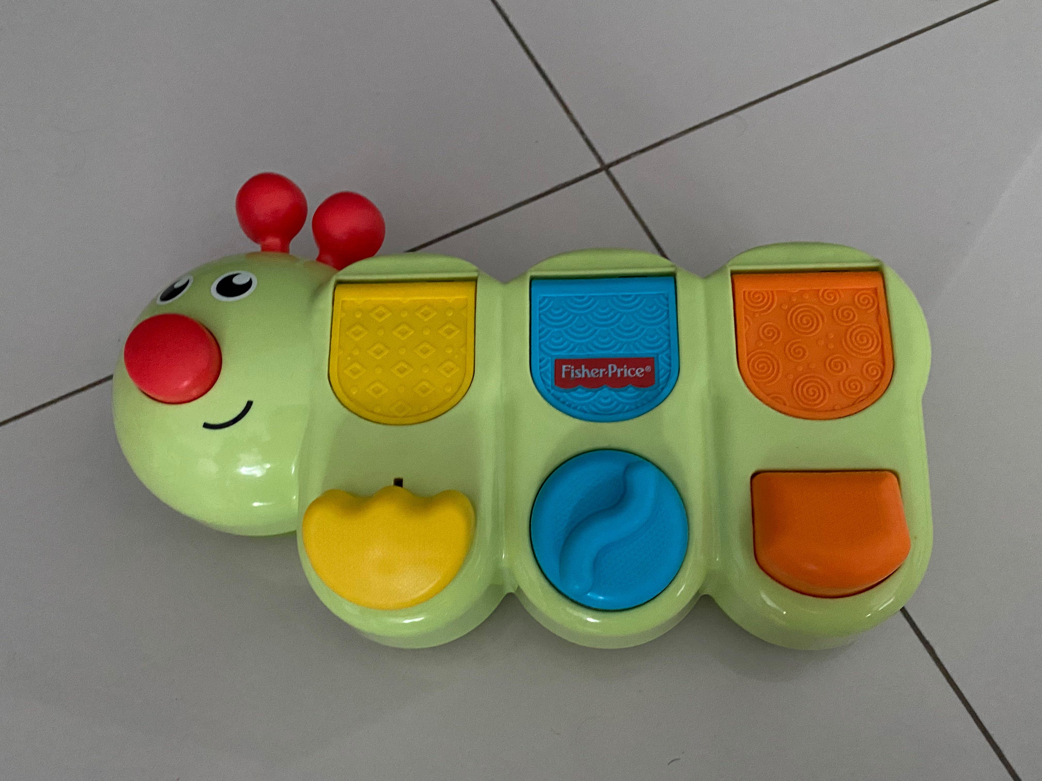 Fisher Price caterpillar peek a boo toy, Babies & Kids, Infant Playtime