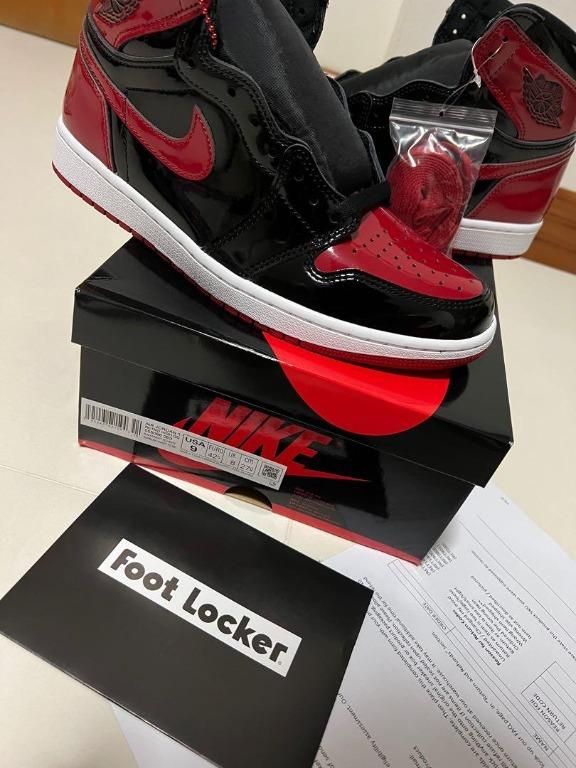 Air jordan 1 cheap bred foot locker