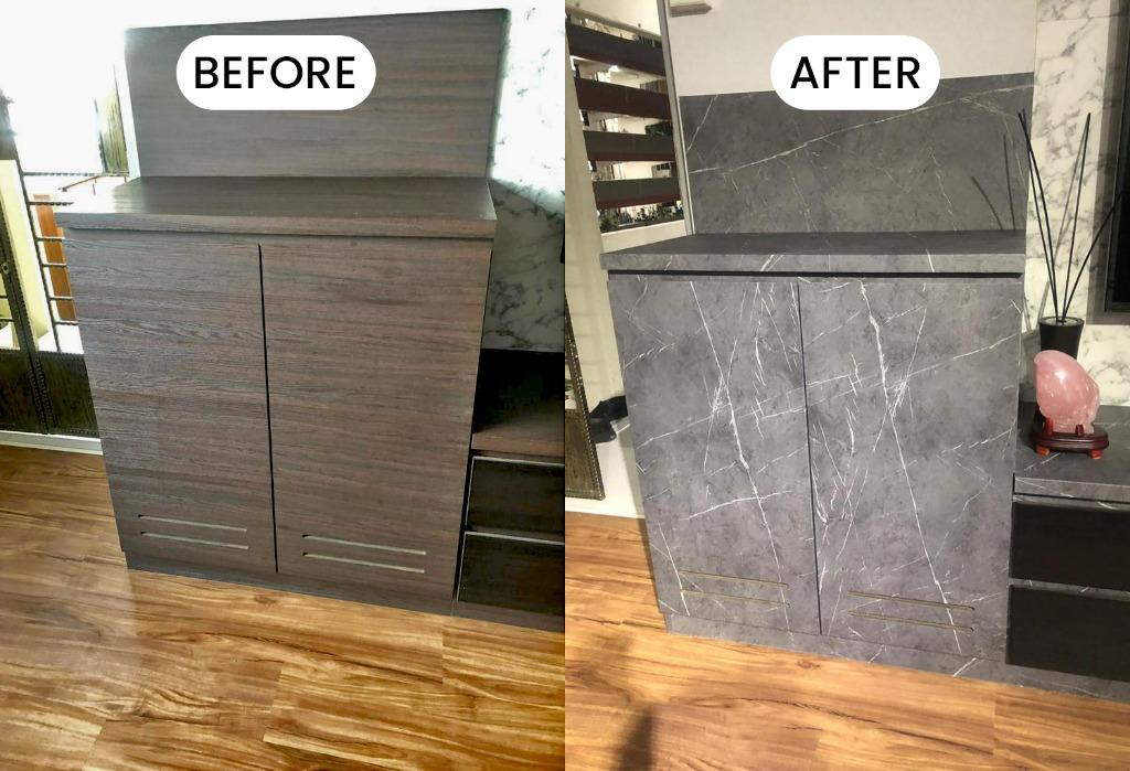 Furniture Laminate / Bedroom Wall Laminate / Dressing Table Laminate / Infeel Laminate