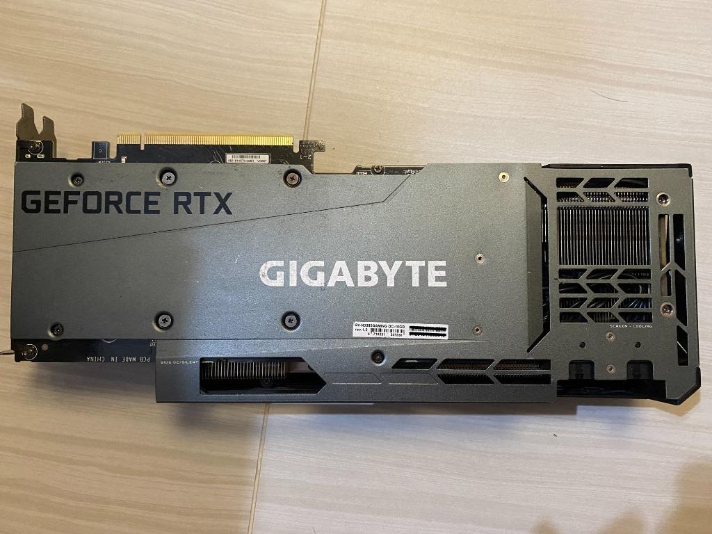 Gigabyte GeForce RTX™ 3080 GAMING OC 10G 無鎖non lhr, 電腦＆科技