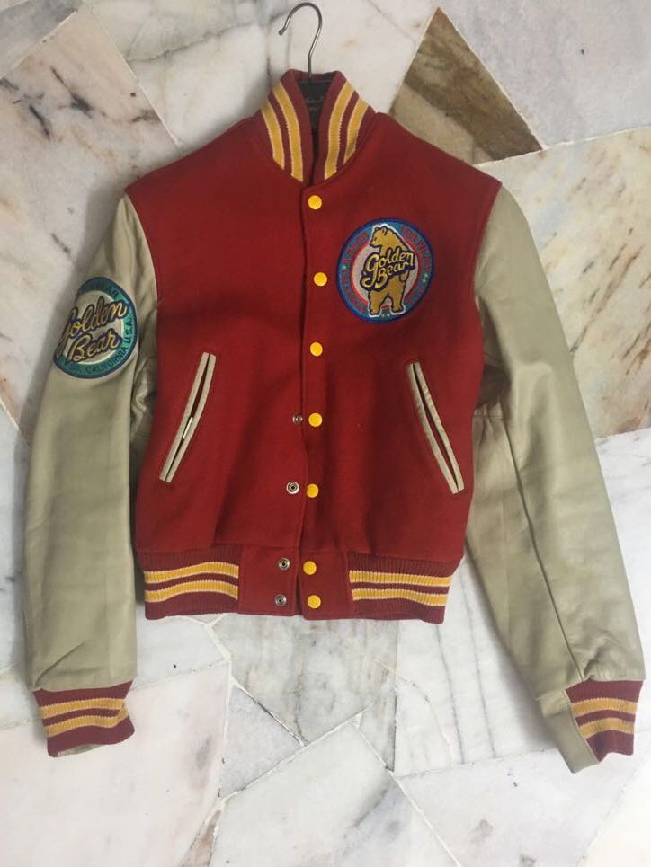 Golden bear letterman jacket store